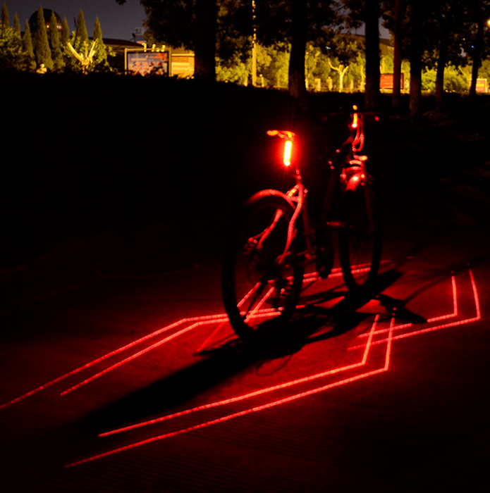 Laser Bicycle Tail Light