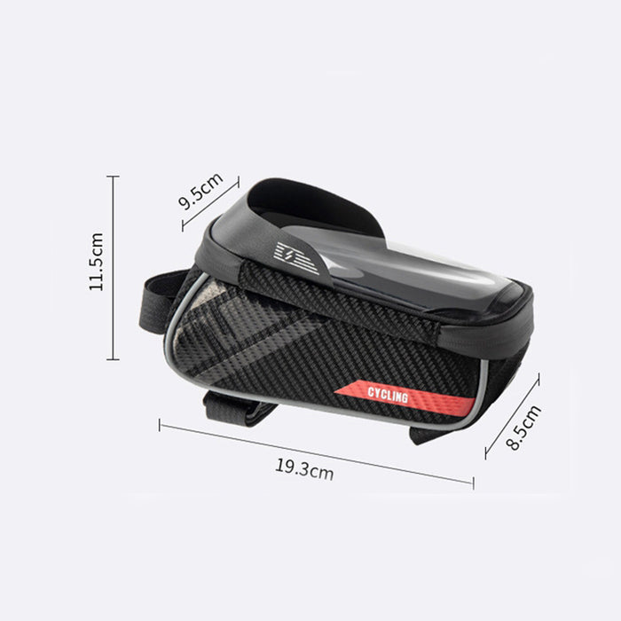Cycle Bag with Smartphone Case